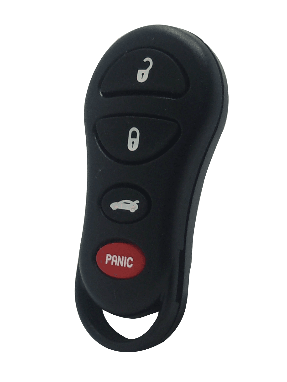 Chrysler, Dodge, and Jeep Keyless Entry Car Remote - 4-Button with Trunk