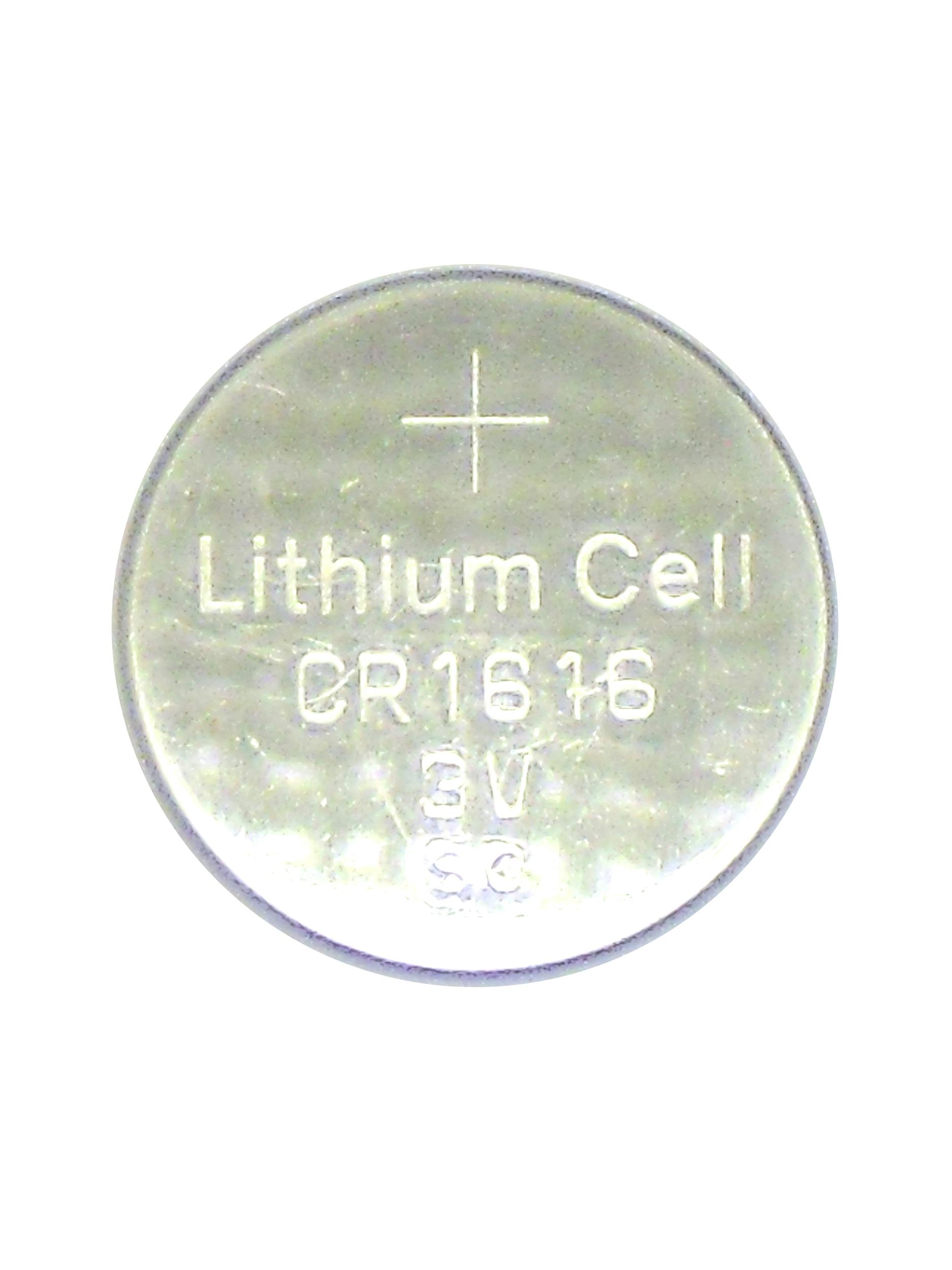 DealerShop - Lithium Coin Cell 3V - CR1616 - Key Fob - DealerShop