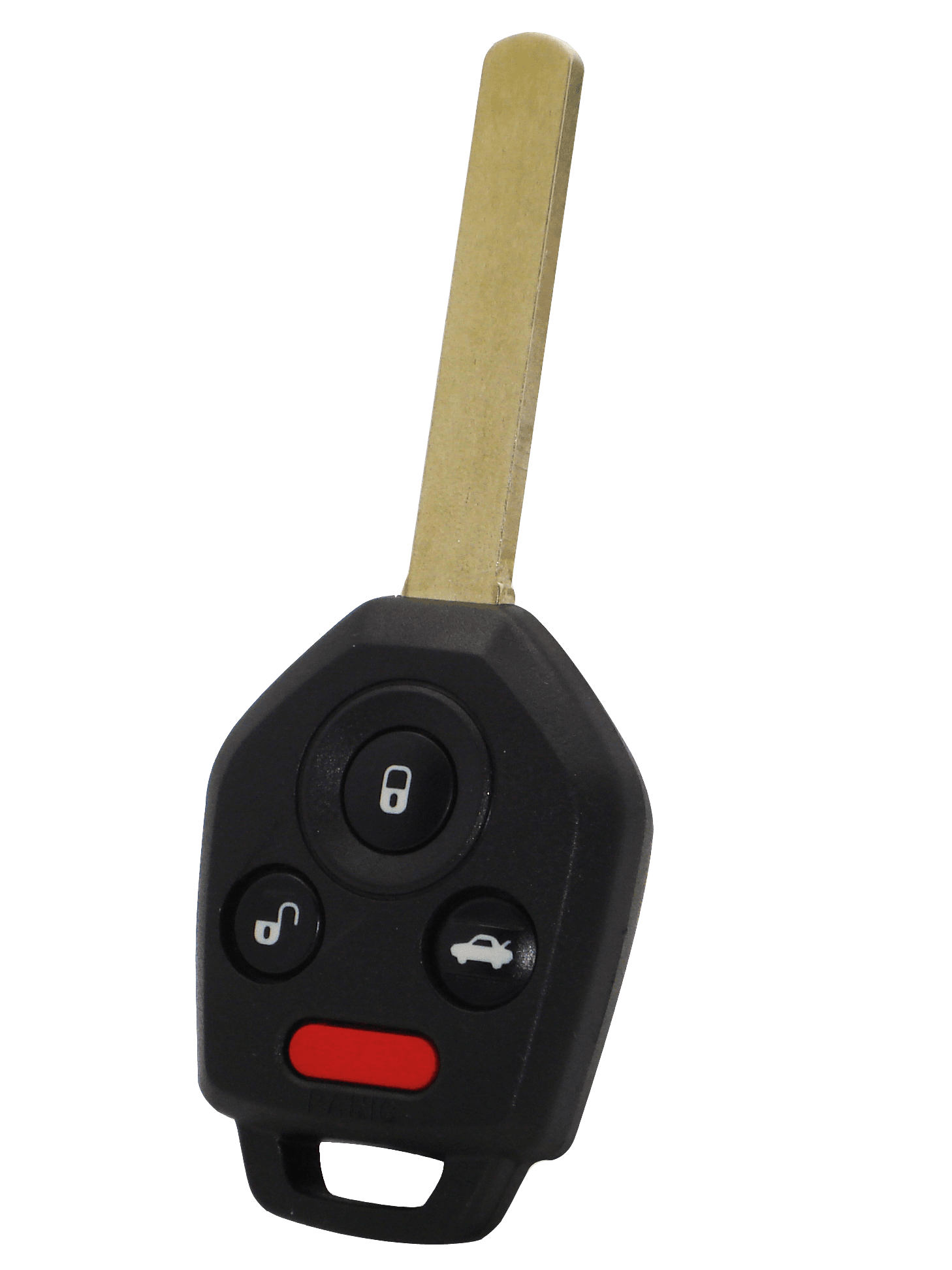 Subaru 4-Button Keyless Entry Remote and Key Combo Replacement with ...