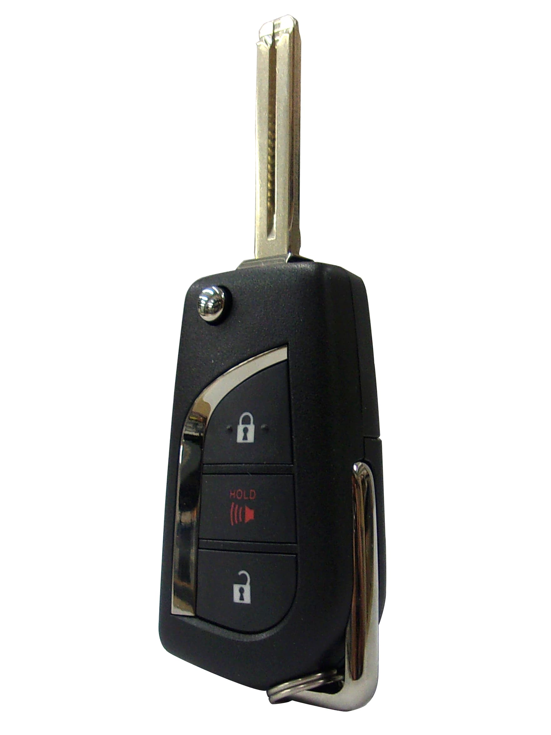 Scion 3-Button Flip Key Remote Replacement with Panic Button