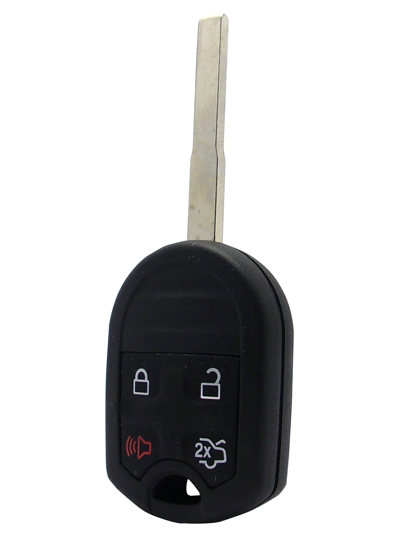 Ford Keyless Entry Car Remote and Key Combo - 4-Button with Trunk