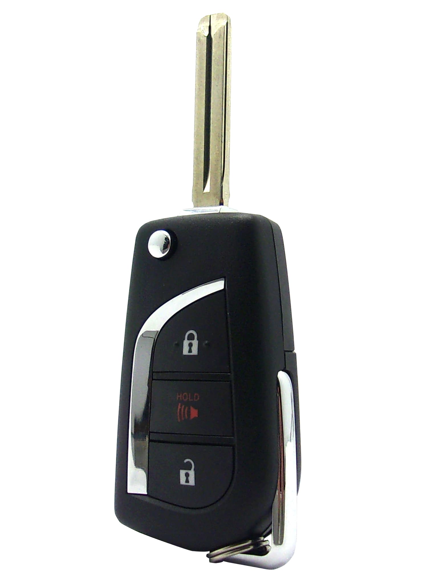 Scion 3-Button Flip Key Remote Replacement with Panic Button