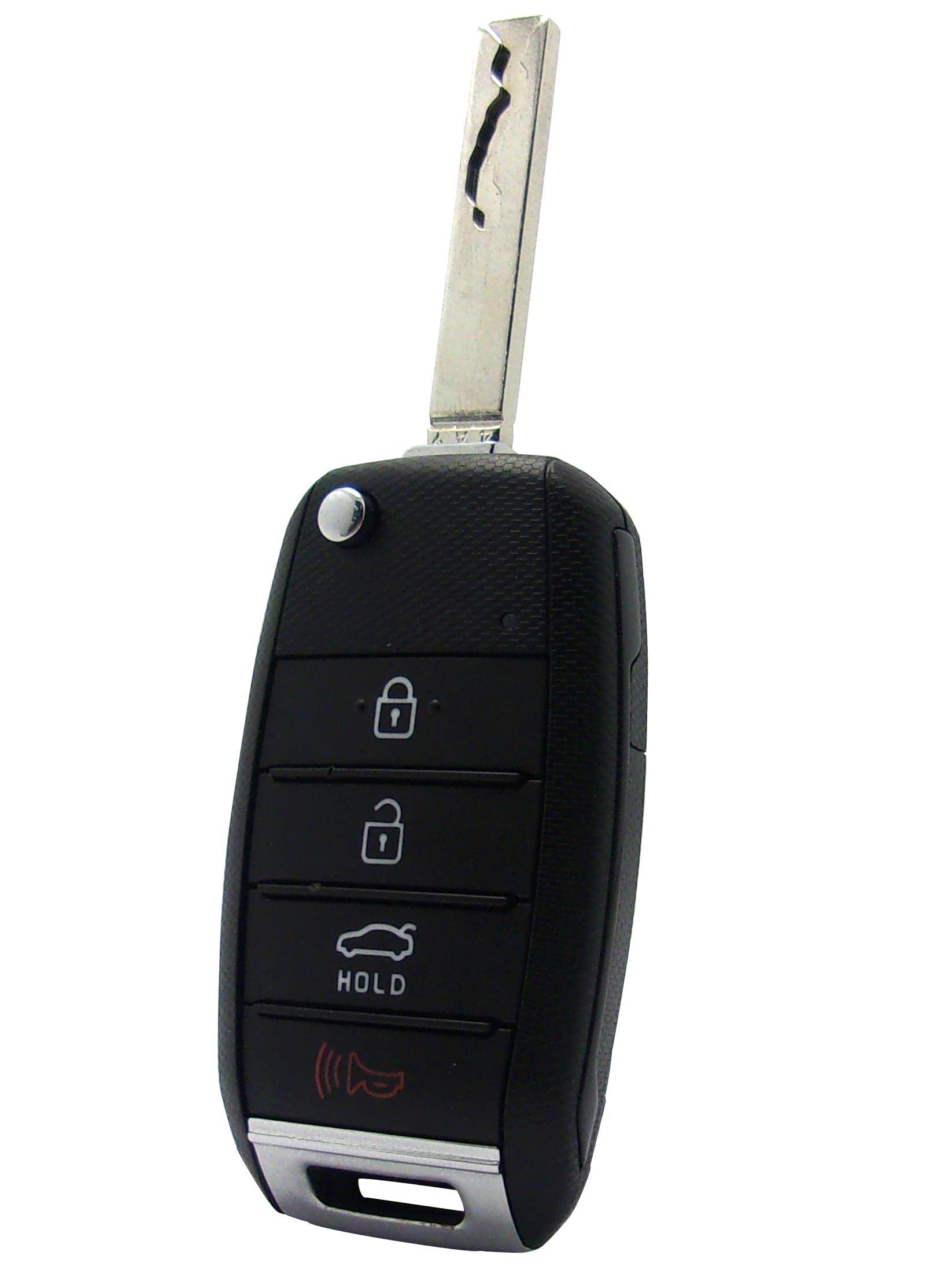 Kia Keyless Entry Flip Key - 4 Button with Trunk for 2020 Kia