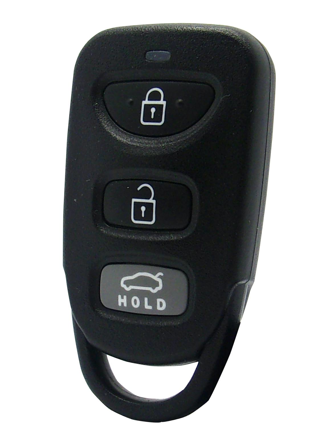 Hyundai Keyless Entry Remote - 4 Button with Trunk for 2018