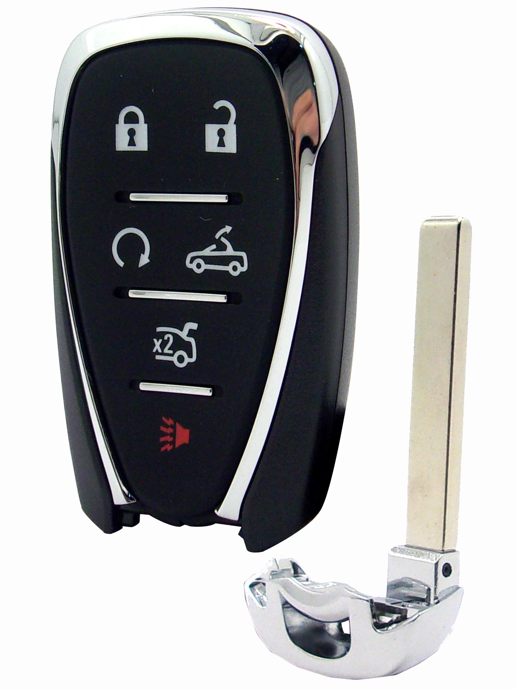Replacement OEM 6 Button Smart Key with Lock, Unlock, Trunk ...