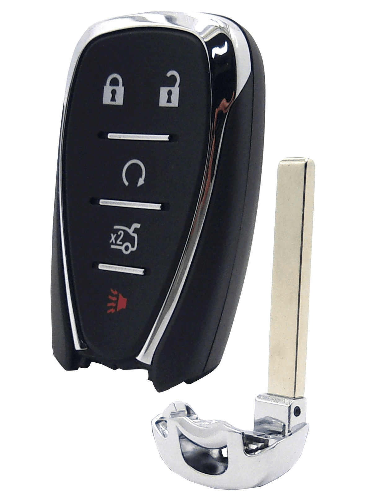 Chevrolet Keyless Entry Smartkey Car Remote - 5-Button with Trunk and ...