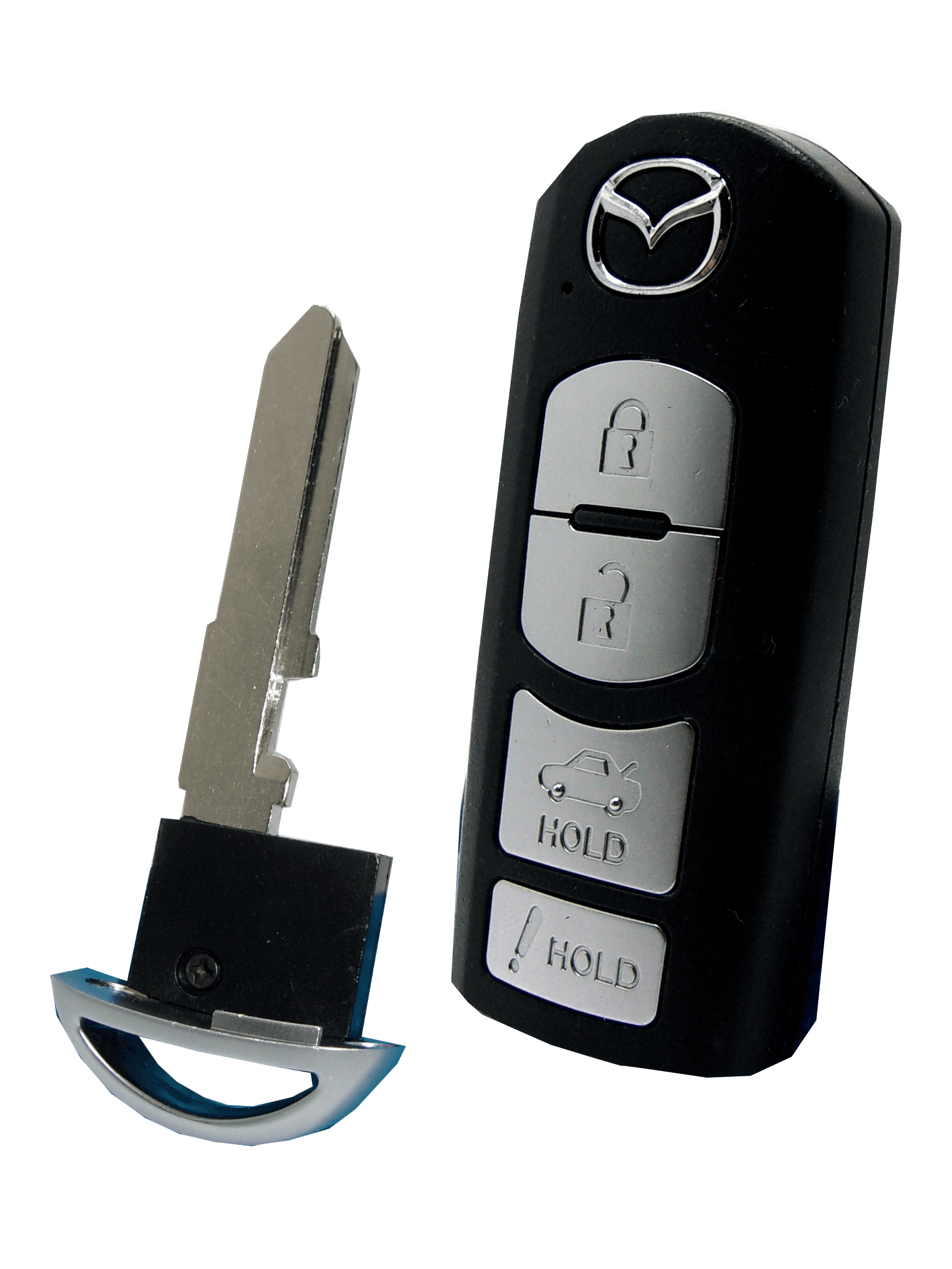 Mazda Smart Key – 4-Button Keyless Entry Replacement Fob with Trunk Release