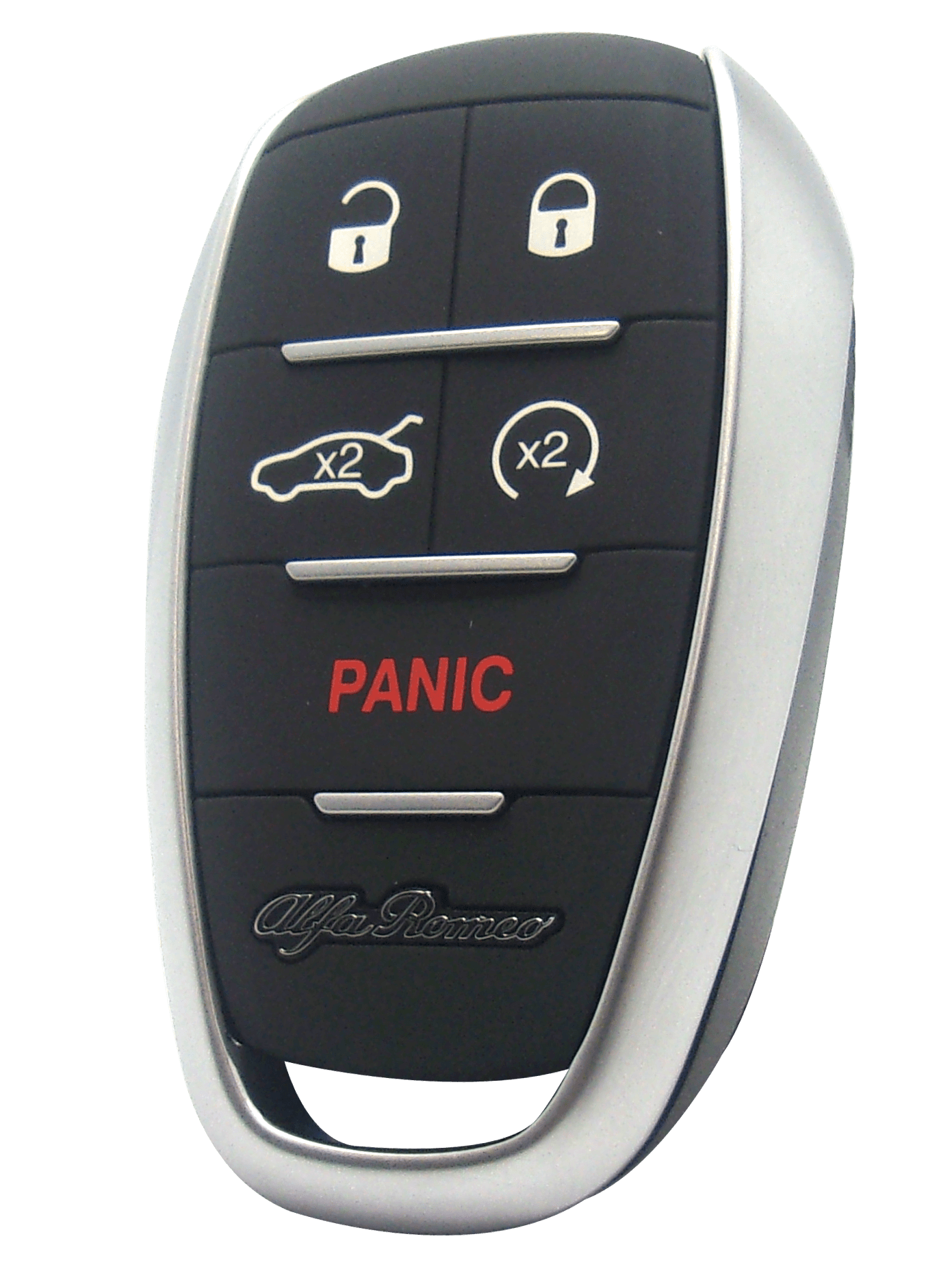 Alfa Romeo Smart Key - 5 Button with Lock, Unlock, Panic, Trunk 