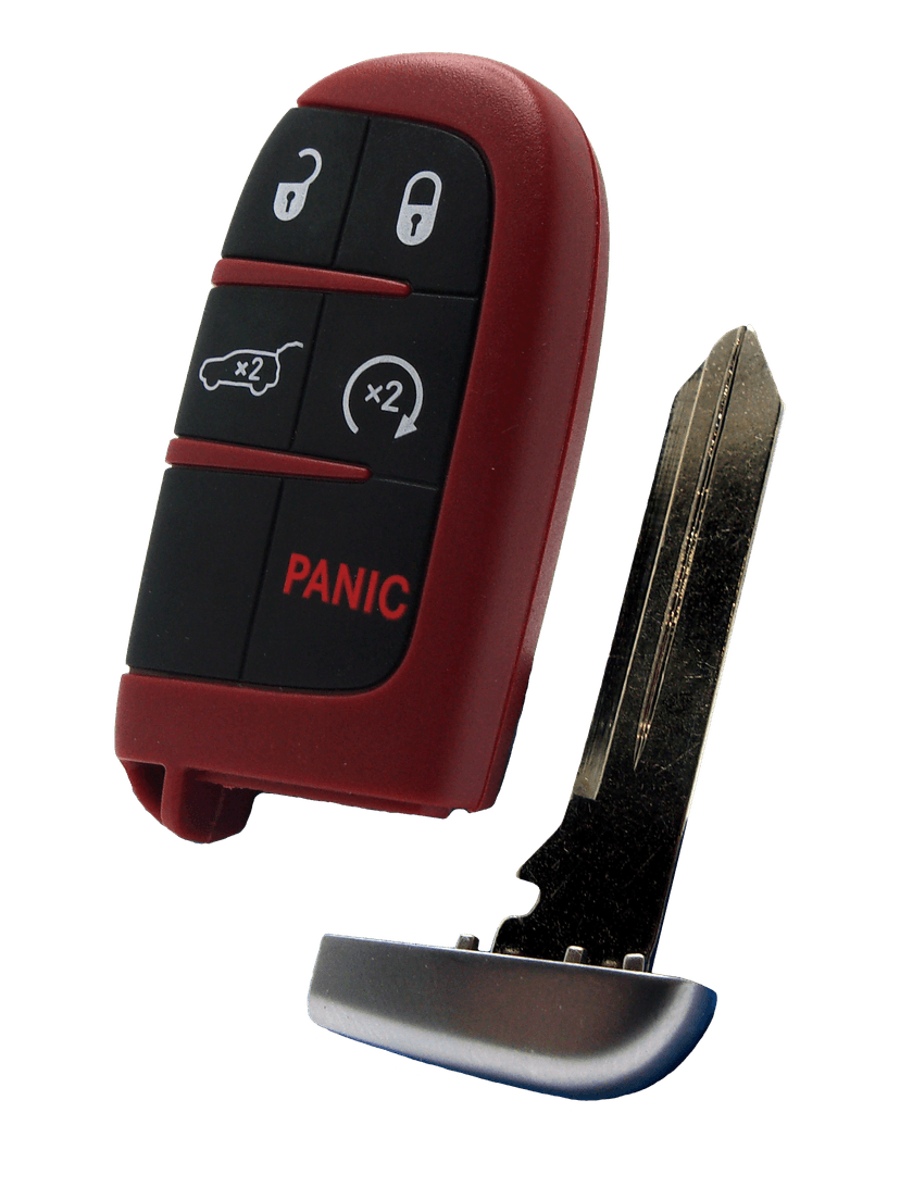 Auto Key Features Jeep Grand Cherokee Trackhawk Smart Key - 5 Button with lock, unlock ...